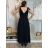 Long casual short sleeve women's dress, oversized (42/44/46 ONE SIZE) ITALIAN FASHION IMD2525370