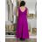 Long casual short sleeve women's dress, oversized (42/44/46 ONE SIZE) ITALIAN FASHION IMD2525370