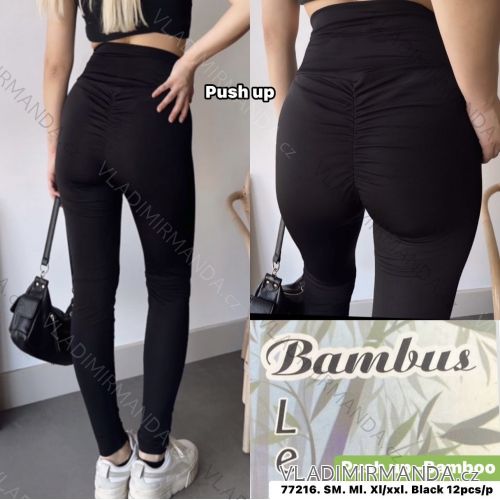 Women's long bamboo leggings, oversized (S/M - M/L - XL/XXL) FASHION IMWLL2577216