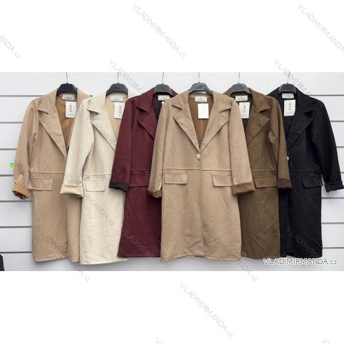 Women's light long sleeve coat (S/M/L ONE SIZE) ITALIAN FASHION IMWKK252580