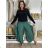 Women's Summer Aladinka Long Pants (S/M/L ONE SIZE) ITALIAN FASHION IMD24029