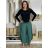 Women's Summer Aladinka Long Pants (S/M/L ONE SIZE) ITALIAN FASHION IMD24029