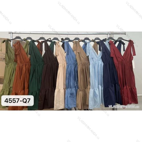 Women's short summer icecool sleeveless dress (S/M ONE SIZE) ITALIAN FASHION IMM23177