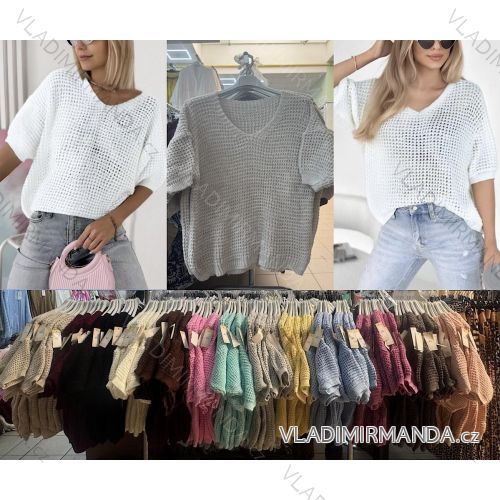 Šaty elegantní košilové dlouhý rukáv dámské (S/M ONE SIZE) ITALSKÁ MÓDA IMWY21734