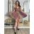 Women's Light Knitted Long Sleeve Sweater (L/XL ONE SIZE) ITALIAN FASHION IM723GALA