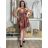 Women's Light Knitted Long Sleeve Sweater (L/XL ONE SIZE) ITALIAN FASHION IM723GALA