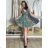 Women's Light Knitted Long Sleeve Sweater (L/XL ONE SIZE) ITALIAN FASHION IM723GALA S / M blue