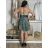 Women's Light Knitted Long Sleeve Sweater (L/XL ONE SIZE) ITALIAN FASHION IM723GALA S / M blue