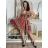 Women's Light Knitted Long Sleeve Sweater (L/XL ONE SIZE) ITALIAN FASHION IM723GALA S / M Light blue
