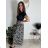 Sleeveless jacket long sleeve (uni sl) ITALIAN Fashion IMC17326 Black and white S / M / L