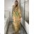 Women's stretch pants (S/M/L ONE SIZE) ITALIAN FASHION IMWKK25022 M/L/XL green