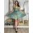 Women's Light Knitted Long Sleeve Sweater (L/XL ONE SIZE) ITALIAN FASHION IM723GALA S / M Light blue