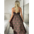 Women's Long Sleeve Summer Shirt Dress (S/M/L ONE SIZE) INDIAN FASHION IMWY23123 S / M / L dark pink