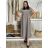 Elegant trousers with belt for women (S/M/L ONE SIZE) ITALIAN FASHION IM425057 48/50 green khaki