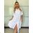 Summer shirt women's dress (uni s / m) ITALIAN MODA IM719330 -   white -   S / M / L