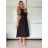 Women's short sleeve summer casual dress (S/M/L ONE SIZE) ITALIAN FASHION IMWGB25022