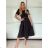 Women's short sleeve summer casual dress (S/M/L ONE SIZE) ITALIAN FASHION IMWGB25022