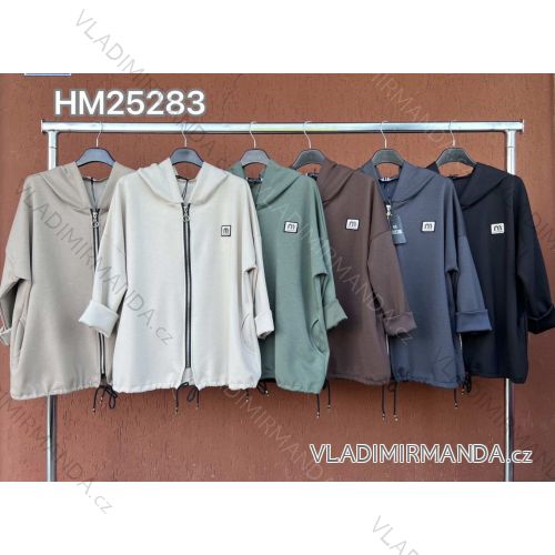 Women's Long Sleeve Coat (S/M ONE SIZE) ITALIAN FASHION IMPGM235272