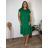 Women's oversized summer short sleeve dress (44/46/48 ONE SIZE) ITALIAN FASHION IM425023