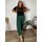 Plus Size Women's Long Stretch Pants (XL/2XL ONE SIZE) ITALIAN FASHION IMC22810