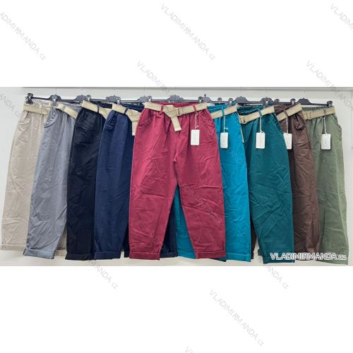 Women's long summer oversize pants (S/M/L ONE SIZE) ITALIAN FASHION IM425271