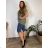 Classic short sleeve dress women (uni s-l) ITALIAN MODA IMC20206 -   black -   2XL/3XL