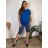 Classic short sleeve dress women (uni s-l) ITALIAN MODA IMC20206 -   black -   2XL/3XL