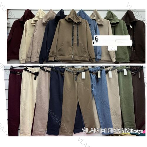 Women's stretch trousers long (S / M ONE SIZE) ITALIAN FASHION IMWB221597