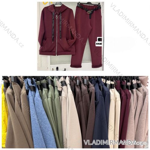 Women's stretch trousers long (S / M ONE SIZE) ITALIAN FASHION IMWB221597