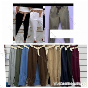 Women's stretch trousers long (S / M ONE SIZE) ITALIAN FASHION IMWB221597