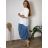 Summer shirt women's dress (uni s / m) ITALIAN MODA IM719330  white