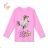Zip-up sweatshirt for children's girls (98-128) KUGO WM0869
