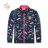 Warm, long-sleeved zip-up sweatshirt for children's girls (98-128) KUGO GM8661