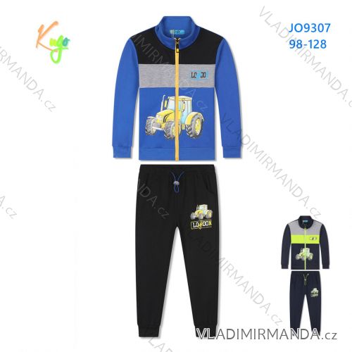 Set of long-sleeved sweatshirt and sweatpants for children's boys (98-128) KUGO JO9307