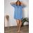 Striped shirt 3/4 long sleeve women (uni xs-m) (uni XL/XXL) ITALSKÁ MODA IM120162