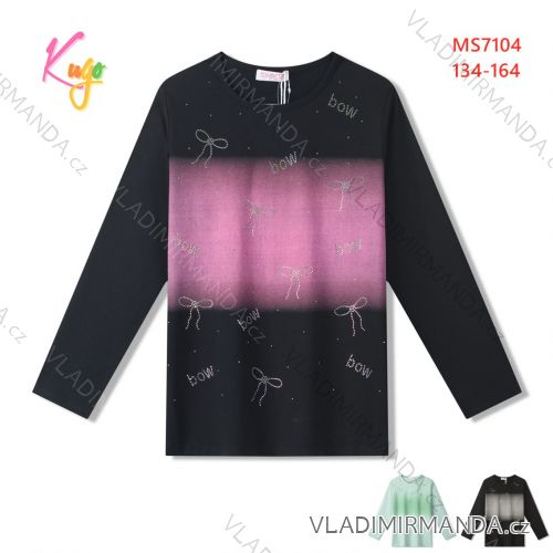 Children's girl's weak zip sweatshirt (98-128) KUGO GM8661