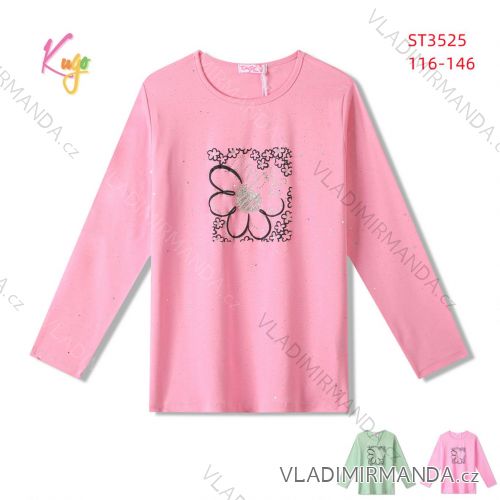Children's girl's weak zip sweatshirt (98-128) KUGO GM8661