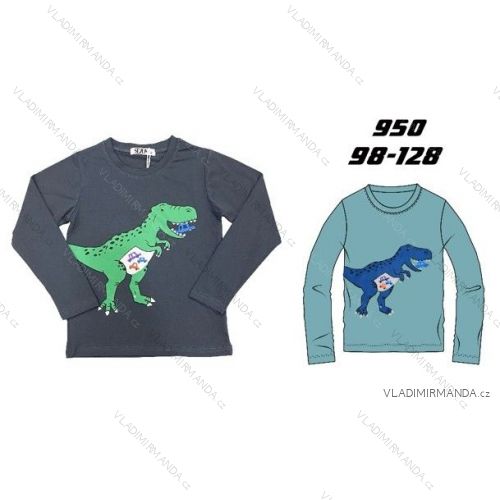 Long sleeve T-shirt for children's boys (98-128) SEZON SEZ25FN950