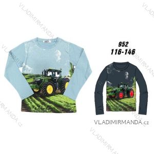 Long sleeve T-shirt for children and teenagers, boys (116-146) SEASON SEZ25FN952