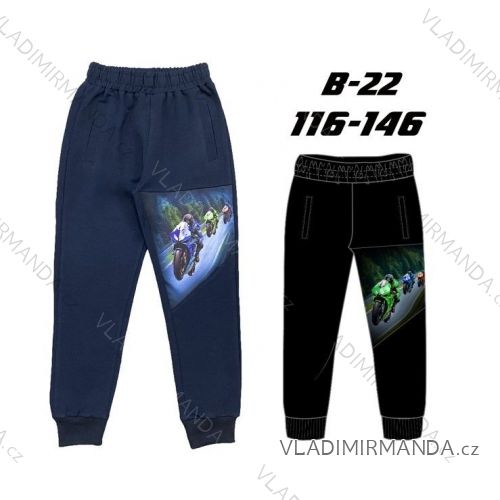 Long trousers for children and teenagers for boys (116-146) SEASON SEZ25B22