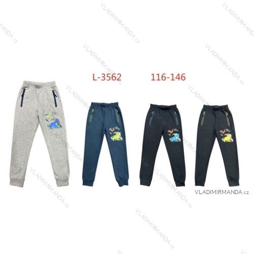 Long trousers for children and teenagers for boys (116-146) SEASON SEZ25L3562