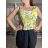 Women's summer top (UNI S / M) ITALIAN FASHION IMM20396 M/L/XL white