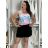 Women's summer top (UNI S / M) ITALIAN FASHION IMM20396 M/L/XL white