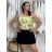 Women's summer top (UNI S / M) ITALIAN FASHION IMM20396 M/L/XL white