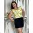 Women's summer top (UNI S / M) ITALIAN FASHION IMM20396 M/L/XL white