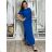 Women's Long Sleeved Short Sleeve Dress Plus Size (M / L / XL / 2XL ONE SIZE) ITALIAN FASHION IMD22489
