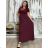 Women's Oversized Knitted Long Sleeve Sweater (S/M ONE SIZE) ITALIAN FASHION IMSN2416125