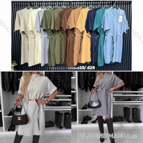 Women's long sleeve furry sweater (S/M/L ONE SIZE) ITALIAN FASHION IMWCH25116