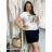 Women's summer top (UNI S / M) ITALIAN FASHION IMM20396 S / M / L white