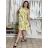 Women's Sleeveless Summer Dress (L/XL ONE SIZE) ITALIAN FASHION IMPEM23C4192